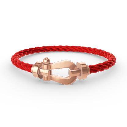 [Super CiCi ]FORCE LARGE HORSESHOE NO DIAMOND BRACELET ROSE GOLD