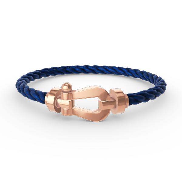 [Super CiCi ]FORCE LARGE HORSESHOE NO DIAMOND BRACELET ROSE GOLD
