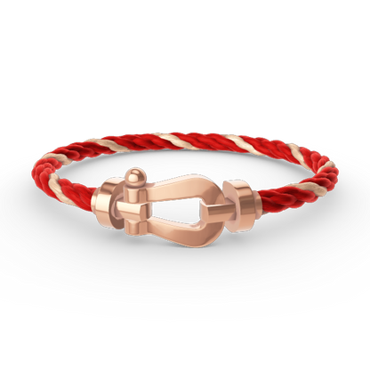 [Super CiCi ]FORCE LARGE HORSESHOE NO DIAMOND BRACELET ROSE GOLD