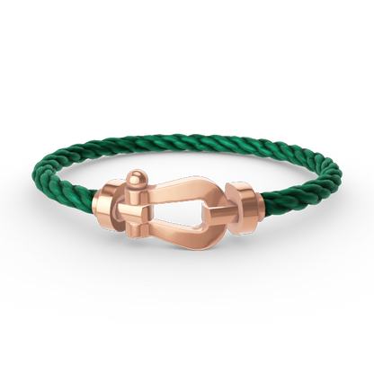 [Super CiCi ]FORCE LARGE HORSESHOE NO DIAMOND BRACELET ROSE GOLD