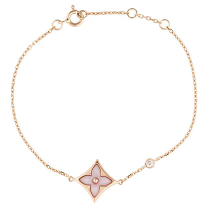 [Super CiCi ]STAR 1 DIAMOND PINK GOLD BRACELET