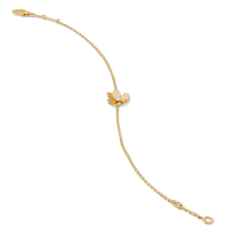 [Super CiCi ]FRIVOLE GOLD FLOWER BRACELET