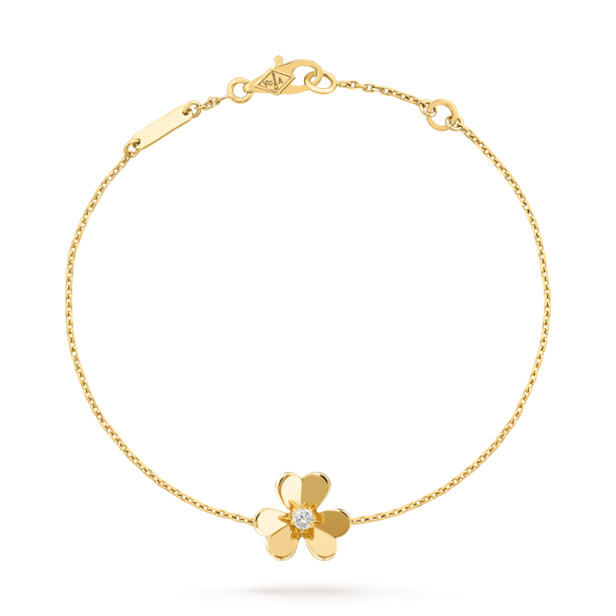 [Super CiCi ]FRIVOLE GOLD FLOWER BRACELET