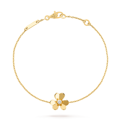 [Super CiCi ]FRIVOLE GOLD FLOWER BRACELET