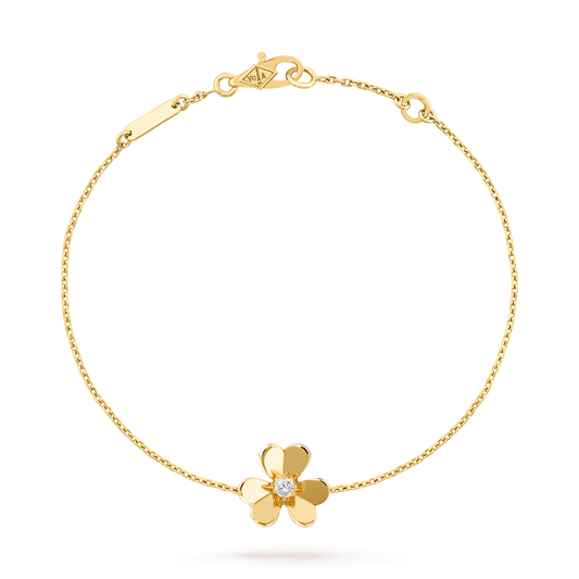 [Super CiCi ]FRIVOLE GOLD FLOWER BRACELET