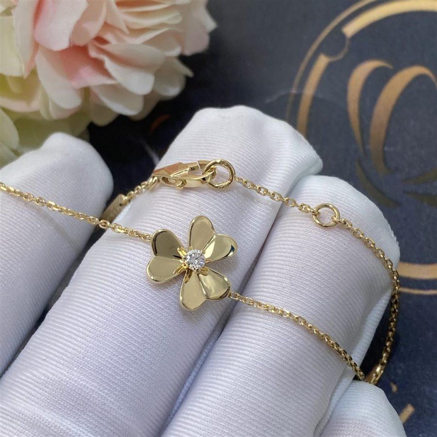 [Super CiCi ]FRIVOLE GOLD FLOWER BRACELET