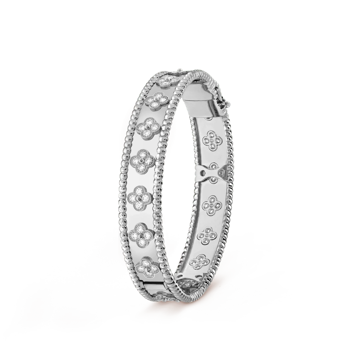 [Super CiCi ]CLOVER BRACELET 8MM DIAMONDS