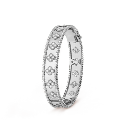 [Super CiCi ]CLOVER BRACELET 8MM DIAMONDS