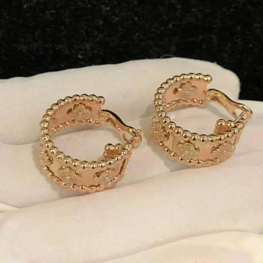 [Super CiCi ]PERLEE DIAMOND EARRINGS