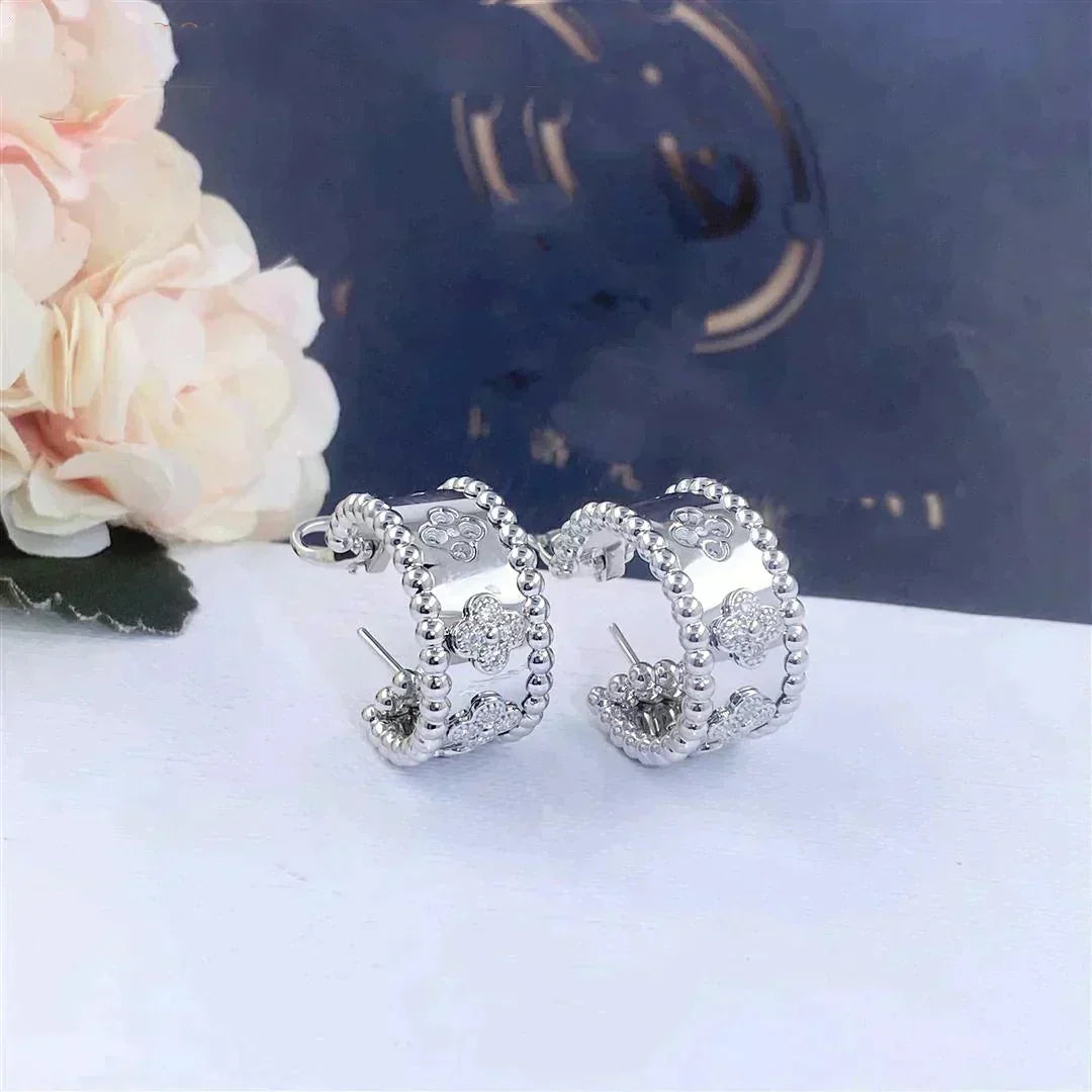 [Super CiCi ]PERLEE DIAMOND EARRINGS