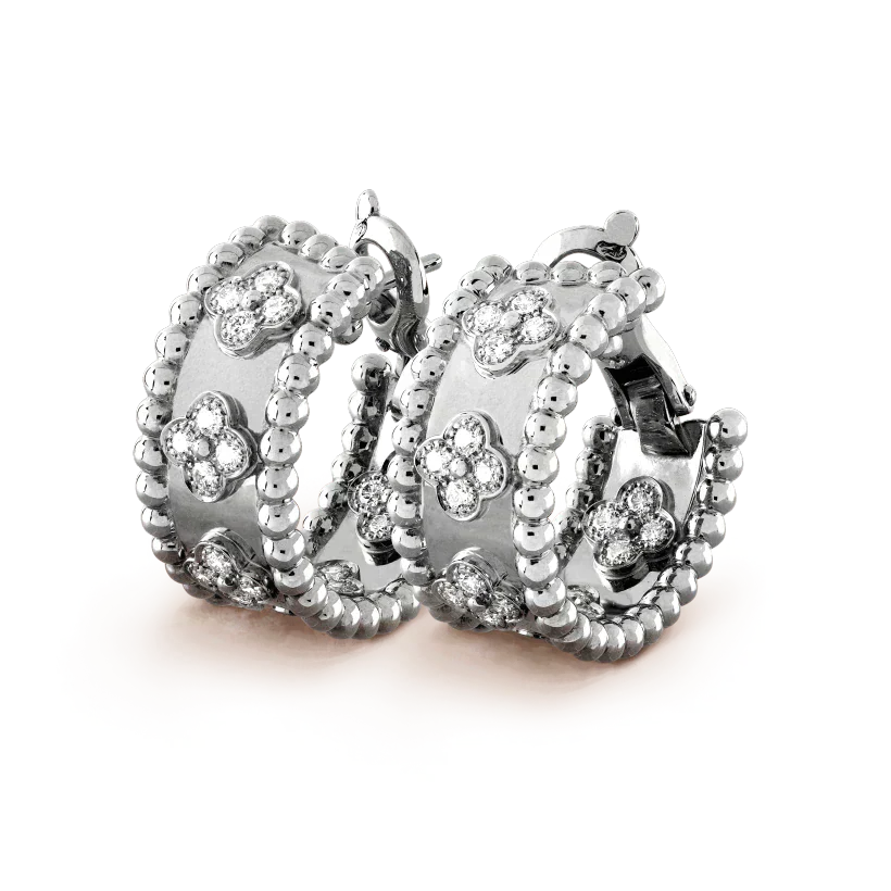 [Super CiCi ]PERLEE DIAMOND EARRINGS