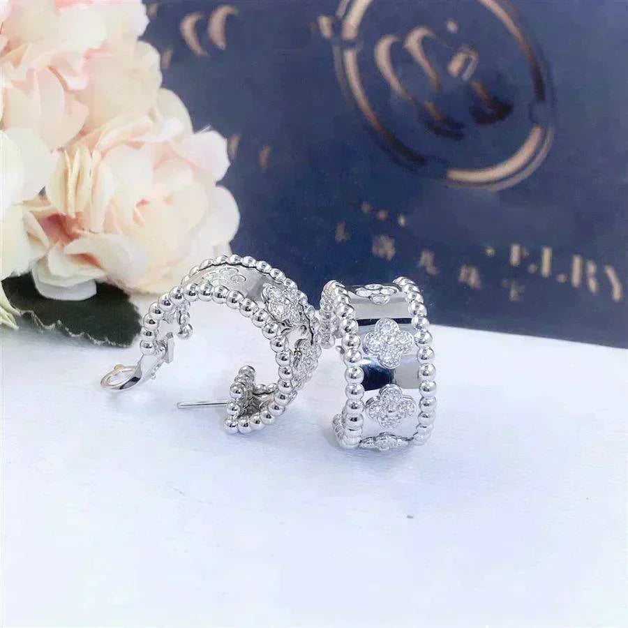 [Super CiCi ]PERLEE DIAMOND EARRINGS