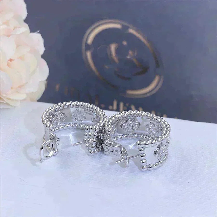 [Super CiCi ]PERLEE DIAMOND EARRINGS