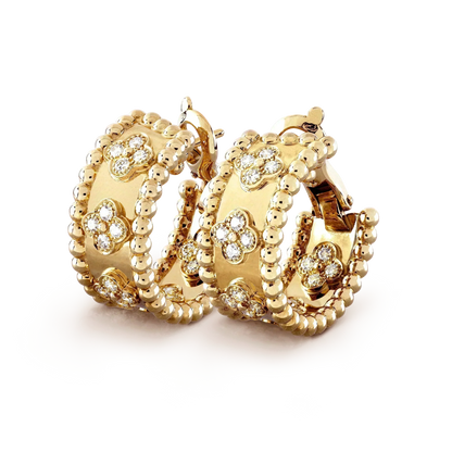 [Super CiCi ]PERLEE DIAMOND EARRINGS