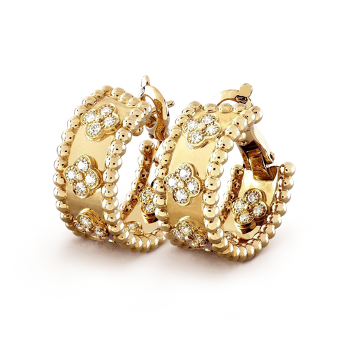 [Super CiCi ]PERLEE DIAMOND EARRINGS