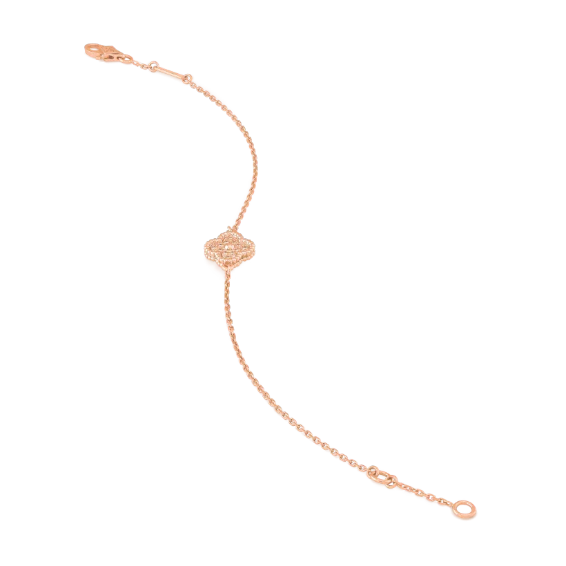 [Super CiCi ]CLOVER SINGLE FLOWER BRACELET