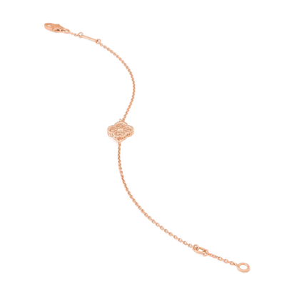 [Super CiCi ]CLOVER SINGLE FLOWER BRACELET