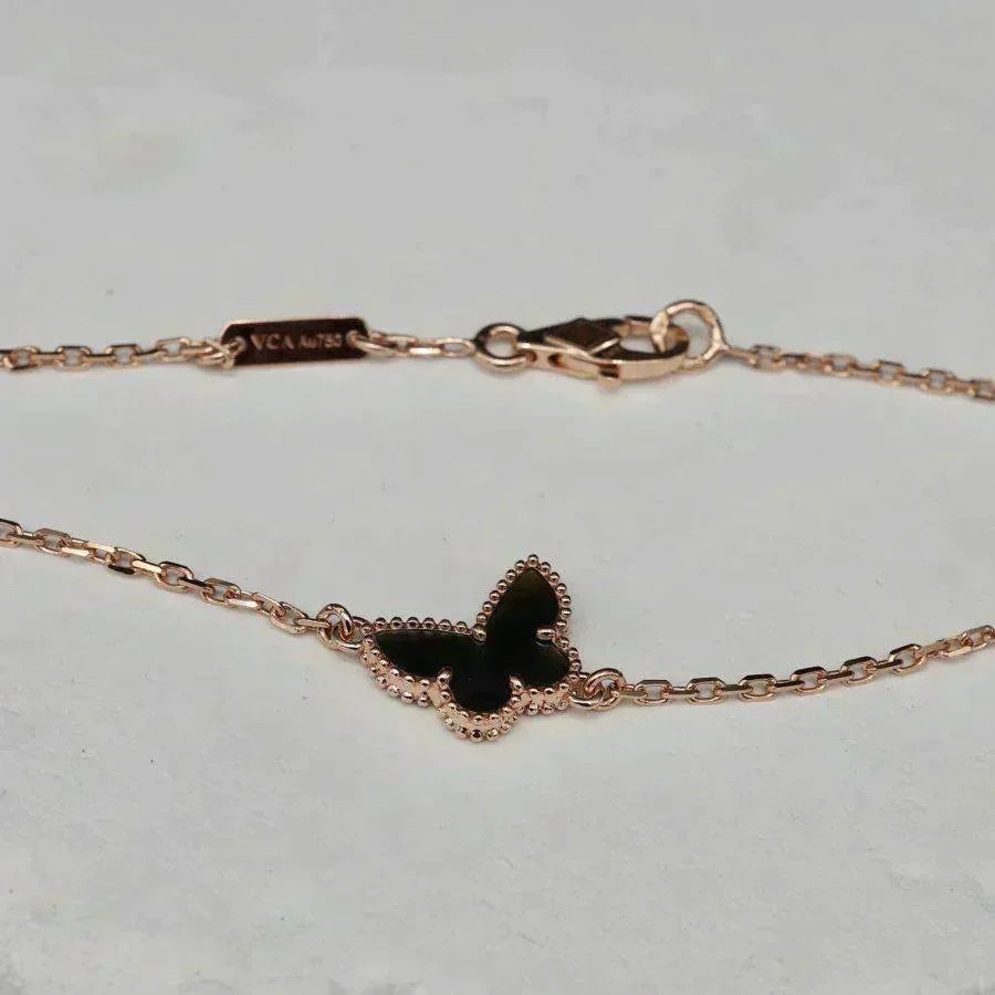 [Super CiCi ]BUTTERFLY ONYX  BUTTERFLY BRACELET