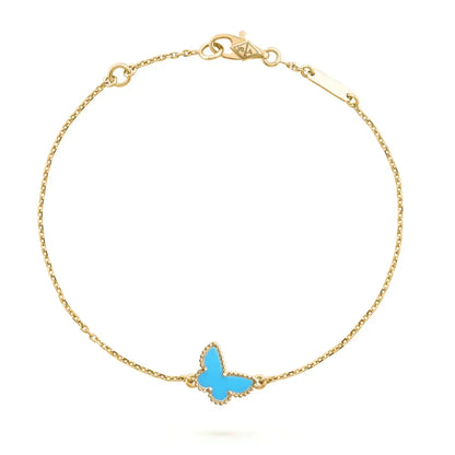 [Super CiCi ]BUTTERFLY TURQUOISE BUTTERFLY BRACELET