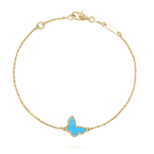 [Super CiCi ]BUTTERFLY TURQUOISE BUTTERFLY BRACELET