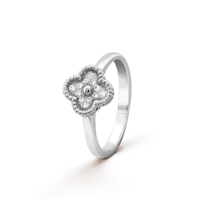 [Super CiCi ]CLOVER DIAMOND RING