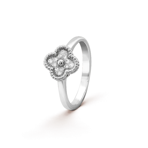 [Super CiCi ]CLOVER DIAMOND RING