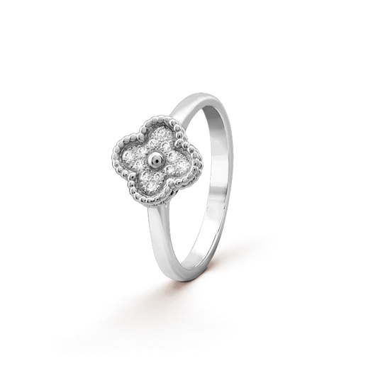 [Super CiCi ]CLOVER DIAMOND RING