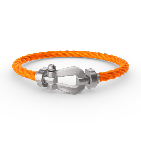 [Super CiCi ]FORCE LARGE HORSESHOE NO DIAMOND BRACELET SILVER