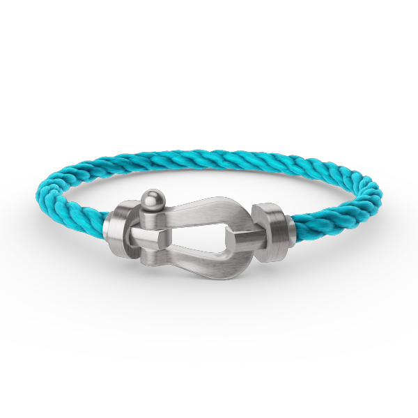 [Super CiCi ]FORCE LARGE HORSESHOE NO DIAMOND BRACELET SILVER
