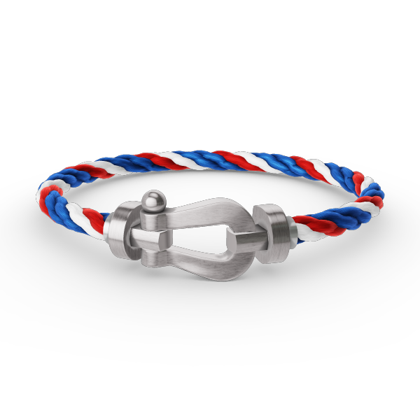 [Super CiCi ]FORCE LARGE HORSESHOE NO DIAMOND BRACELET SILVER