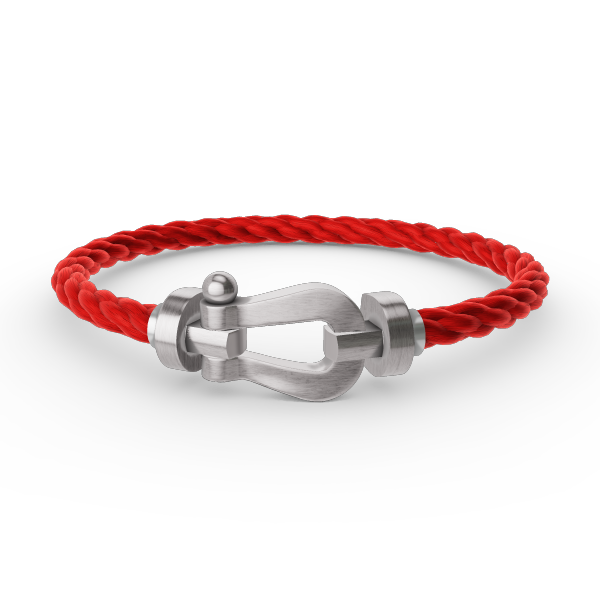 [Super CiCi ]FORCE LARGE HORSESHOE NO DIAMOND BRACELET SILVER