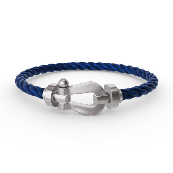[Super CiCi ]FORCE LARGE HORSESHOE NO DIAMOND BRACELET SILVER