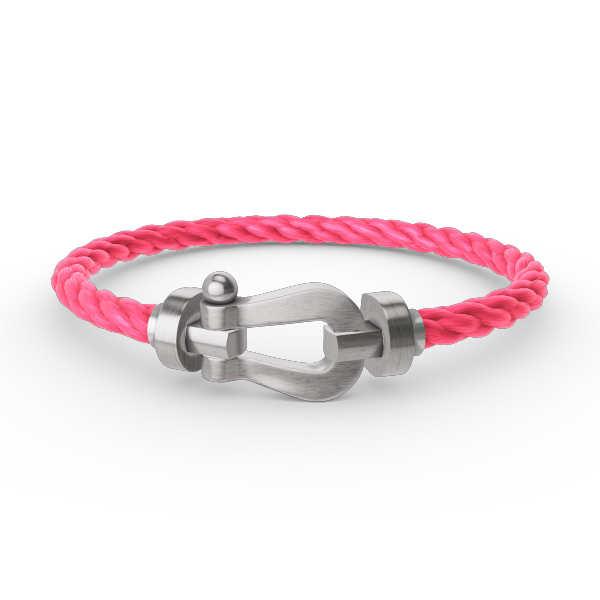 [Super CiCi ]FORCE LARGE HORSESHOE NO DIAMOND BRACELET SILVER