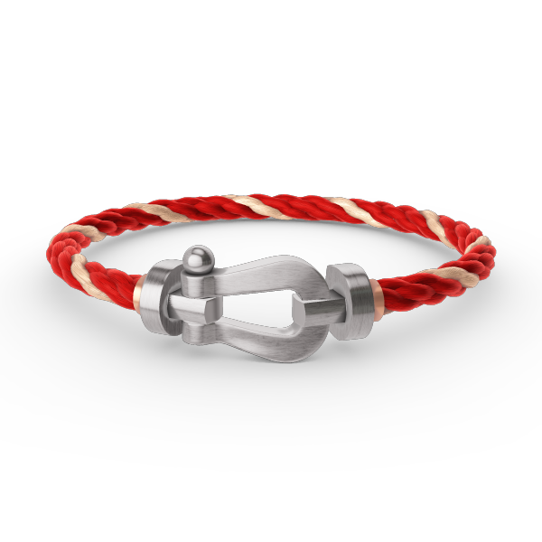 [Super CiCi ]FORCE LARGE HORSESHOE NO DIAMOND BRACELET SILVER