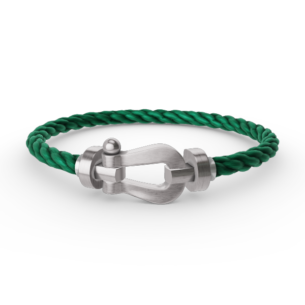 [Super CiCi ]FORCE LARGE HORSESHOE NO DIAMOND BRACELET SILVER