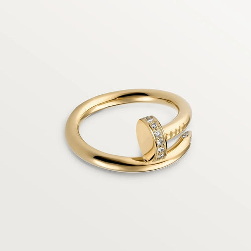 [Super CiCi ]JUSTE RING 2.65MM GOLD DIAMOND