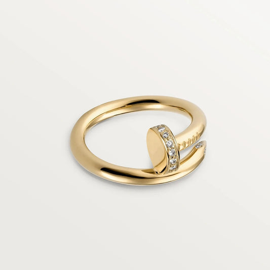 [Super CiCi ]JUSTE RING 2.65MM GOLD DIAMOND