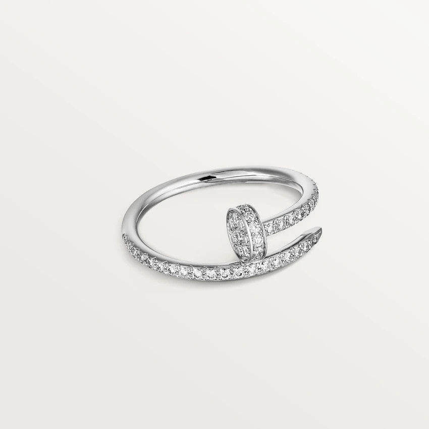 [Super CiCi ]JUSTE RING 1.8MM SILVER DIAMONDS