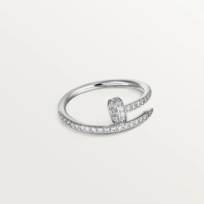 [Super CiCi ]JUSTE RING 1.8MM SILVER DIAMONDS