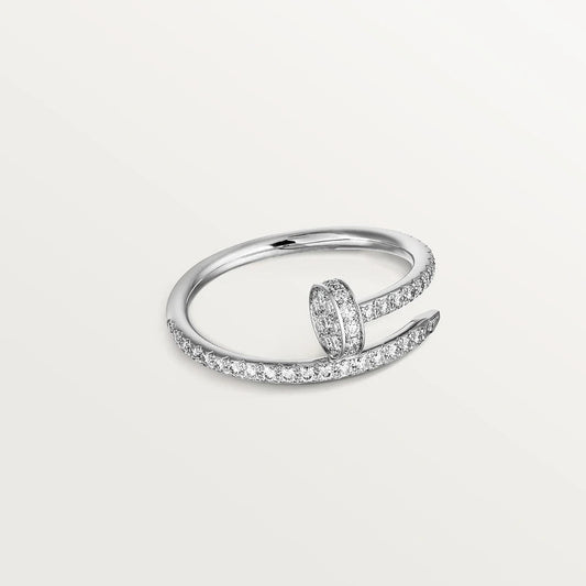 [Super CiCi ]JUSTE RING 1.8MM SILVER DIAMONDS